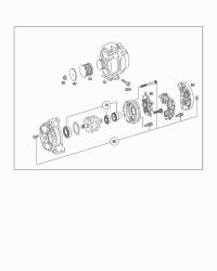 2711541402-ALTERNATOR 14V/150A-S(W220)199
