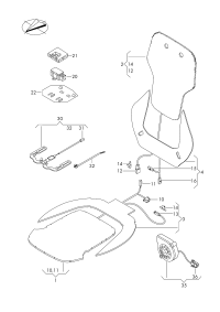 8K0959772E-Adjuster, seat heating and ventilation