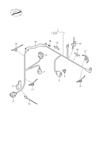5WB971111AA-Harness, for electronic mechanical steering booster