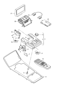 4E1919612J-Multi-media interface