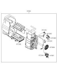 9722222500-ARM-TEMPERATURE DOOR