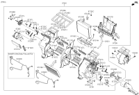 971574D050-ACTUATOR-REAR A/CON MODE