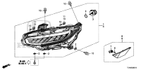 33100TETH11-Lamp assy-headlamp rh