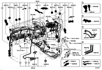 821426A890-Wire, instrument panel, no.2