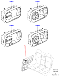LR018056-SWITCH,KEY LESS-IG.SWITCH