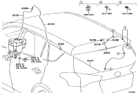 8539142020-NOZZLE SUB-ASSY, REAR WASHER