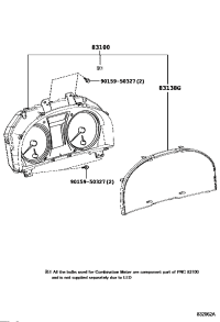 838000N140-METER ASSY, COMBINAT
