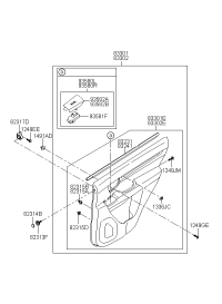 833022B090J9-PANEL COMPL-RR DR TRIM RH
