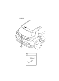 91650S6010-WIRING ASSY-TAIL GATE