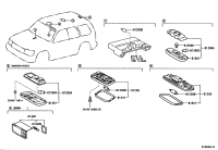 8126020230B3-BOX ASSY, ROOF CONSO