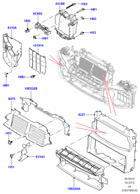 LR044305-BRACKET,HARNESS