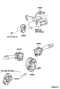 841400D020-SWITCH ASSY, HEADLAMP DIMMER