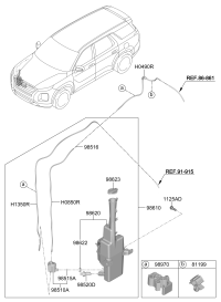 98611S8000-RESERVOIR ASSY-W/SHLD WASHER