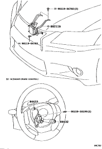 8463230020-Switch assy, cruise control main
