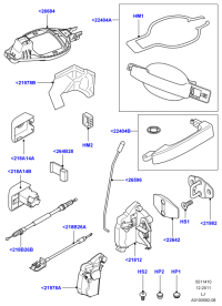 CZU000020-FASTNER-EXPANDING REAR PANEL