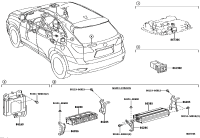 8619048050-ADAPTER ASSY, STEREO JACK, NO.1