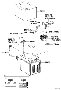 9098206061-Terminal, battery negative
