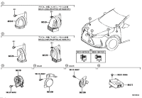 8656048050-HORN ASSY SECURITY