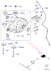 LR033211-PLATE - HEADLAMP MOU