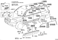 6011760010-COVER SUB-ASSY, FRONT PILLAR, UPR RH