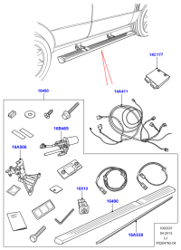 LR004809-BRACKET,HARNESS