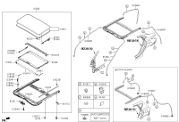 816000U001VYF-PANORAMA ROOF ASSY