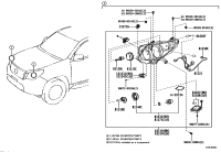 811070G041-COMPUTER SUB-ASSY, HEADLAMP LIGHT CONTROL, RH/LH