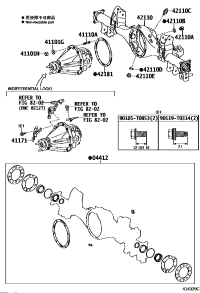 42110KK160-HOUSING ASSY RR