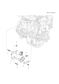 12648891-STARTER 12V/2.2KW/10T-C(W204)