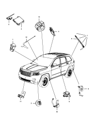 68146916AC-SENSOR INTRUSION MODULE