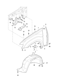 3CG821021-Panel-fender