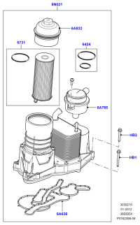 LR002342-GASKET,W.PUMP INLET