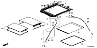 70200T7JH01-GLASS ASSY-SUNR
