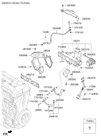 285272G500-STAY-TURBOCHARGER