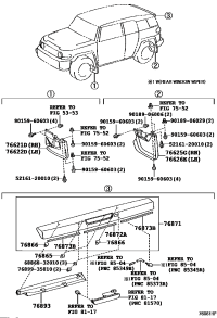 7660335042-MUDGUARD FR FENDER