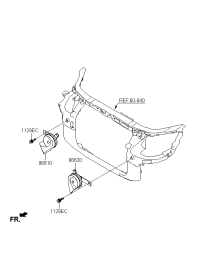 966103J200-Horn, low pitched