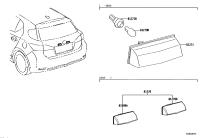 8127153011-LENS, LICENSE PLATE LAMP