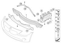 51117048830-REINFORCEMENT-FR BUMPER/X3-06