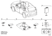 8904078030-SIREN ASSY, THEFT WARNING