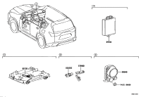8185078020-LAMP ASSY, THEFT WARNING INDICATOR