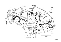 8215448120-WIRE, REAR DOOR, NO.2