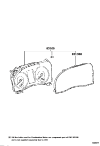 8380058601-METER ASSY, COMBINAT