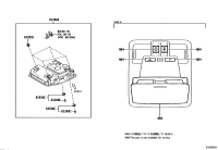 636500E200A0-BOX ASSY, ROOF CONSO