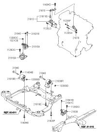 218150Q100-BRKT-ENGINE MTG