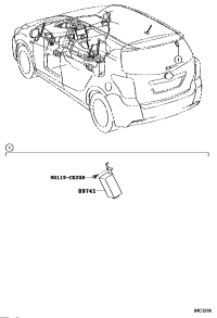 897410F050-RECEIVER, DOOR CONTROL