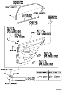 676400N160C3-PANEL ASSY, RR DOOR