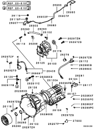 MR263660-ADAPTER,A/T CASE TO T/F CA