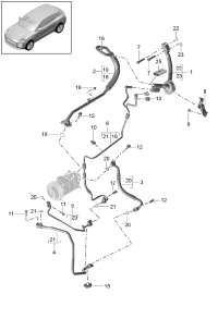 8R1260712D-Pipe assy-refrigerant