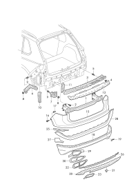 55A853841-TRIM STRIP