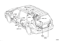 8205408020-WIRE, REAR DOOR, NO.2